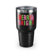 Load image into Gallery viewer, Merry &amp; Bright Ringneck Tumbler
