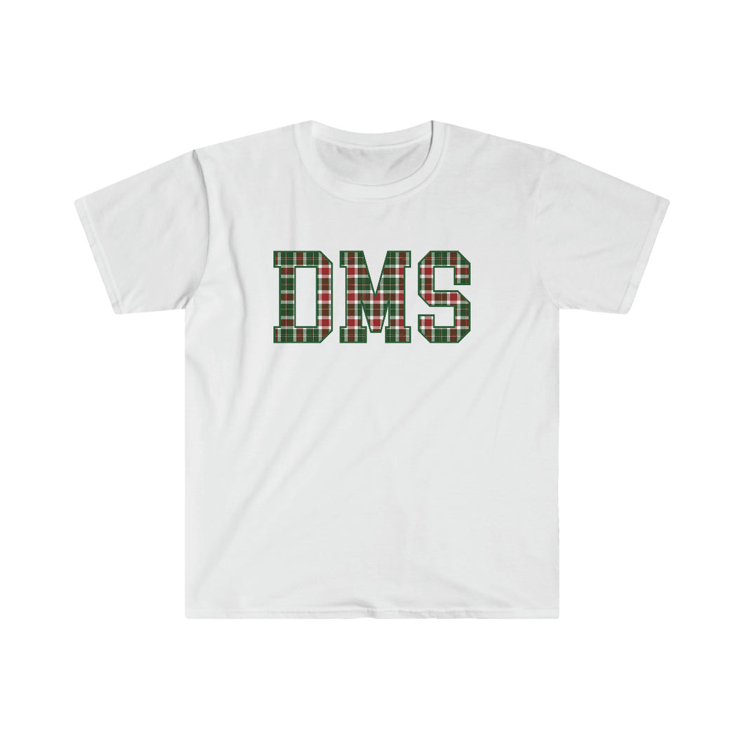 Davis Holiday Plaid ADULT Softstyle T-Shirt