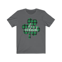 Load image into Gallery viewer, DCS Virtual Plaid Shamrock Jersey Short Sleeve Tee
