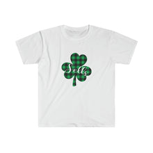 Load image into Gallery viewer, Sells Plaid Shamrock ADULT Super Soft T-Shirt

