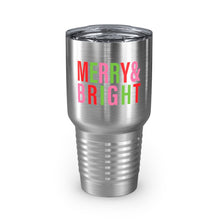 Load image into Gallery viewer, Merry &amp; Bright Ringneck Tumbler
