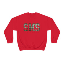 Load image into Gallery viewer, Sells Holiday Plaid ADULT Crewneck
