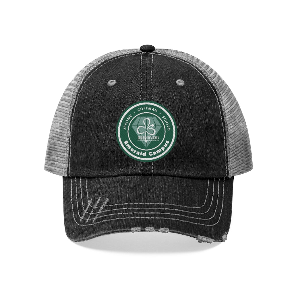 Emerald Campus Embrodiered Trucker Hat