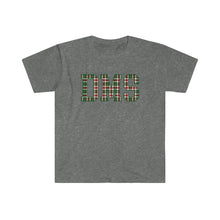 Load image into Gallery viewer, Davis Holiday Plaid ADULT Softstyle T-Shirt
