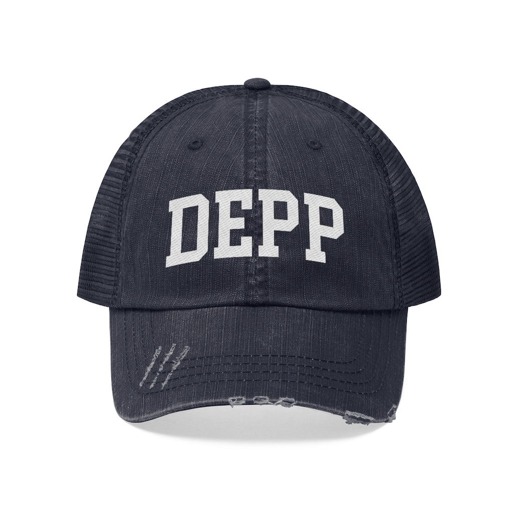 Depp Embroidered Trucker Hat