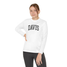 Load image into Gallery viewer, Davis YOUTH Long Sleeve Moisture-Wicking Competitor Tee
