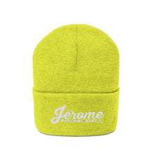 Load image into Gallery viewer, Dublin Jerome Marching Band Script Embroidered Knit Beanie
