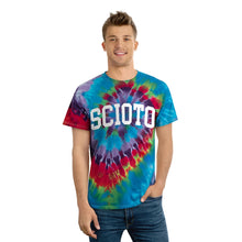Load image into Gallery viewer, Scioto Tie-Dye Tee, Spiral

