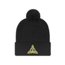 Load image into Gallery viewer, Grizzell Embroidered Pom Beanie
