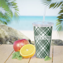 Load image into Gallery viewer, Riverside Plastic Tumbler with Straw
