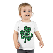 Load image into Gallery viewer, DCS Virtual Plaid Shamrock Toddler Tee

