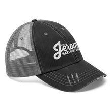 Load image into Gallery viewer, Dublin Jerome Marching Band Script Embroidered Trucker Hat
