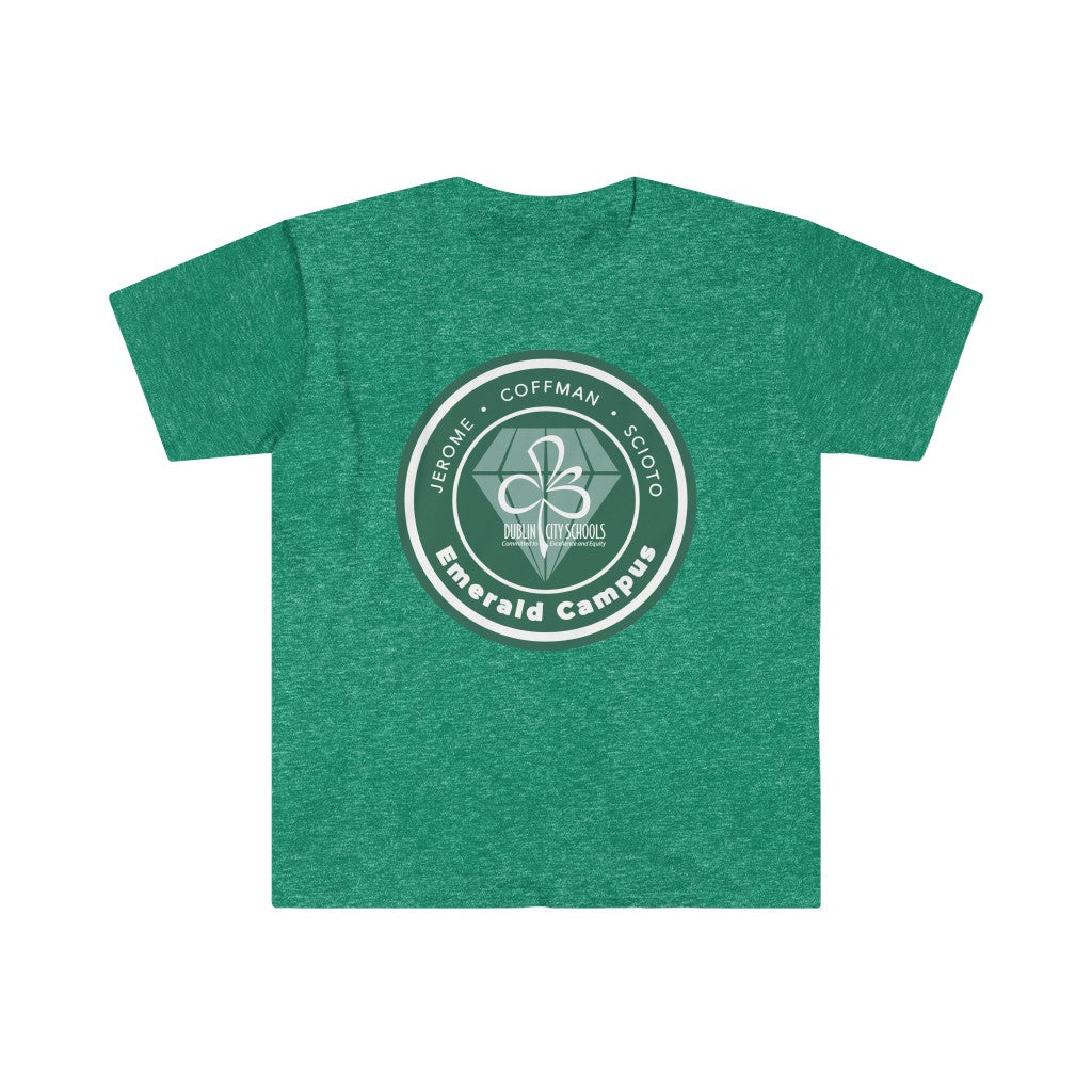 Emerald Campus Logo Softstyle T-Shirt