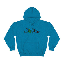 Load image into Gallery viewer, Dublin Script ADULT Hooded Sweatshirt
