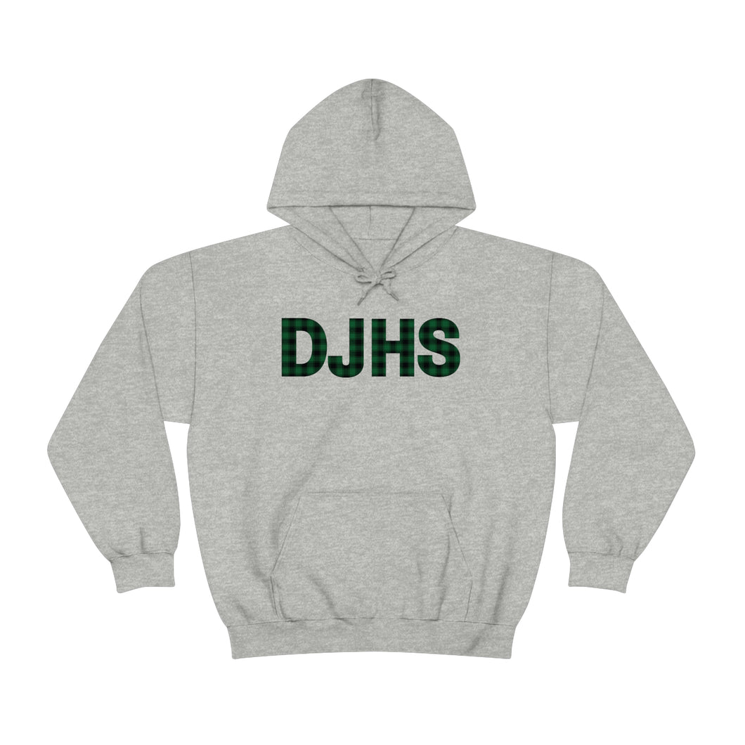 Jerome Plaid DJHS ADULT Hooded Sweatshirt