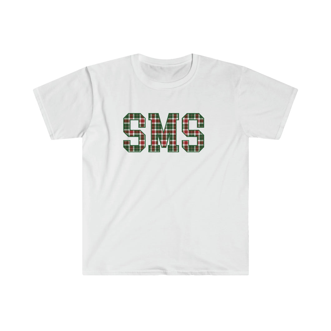 Sells Holiday Plaid ADULT Super Soft T-Shirt