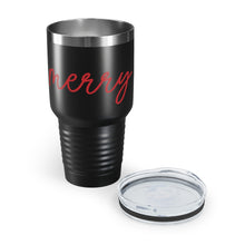 Load image into Gallery viewer, Merry Script Ringneck Tumbler
