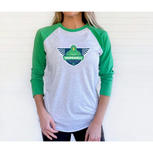 Load image into Gallery viewer, Hopewell Logo ADULT Baseball Tee
