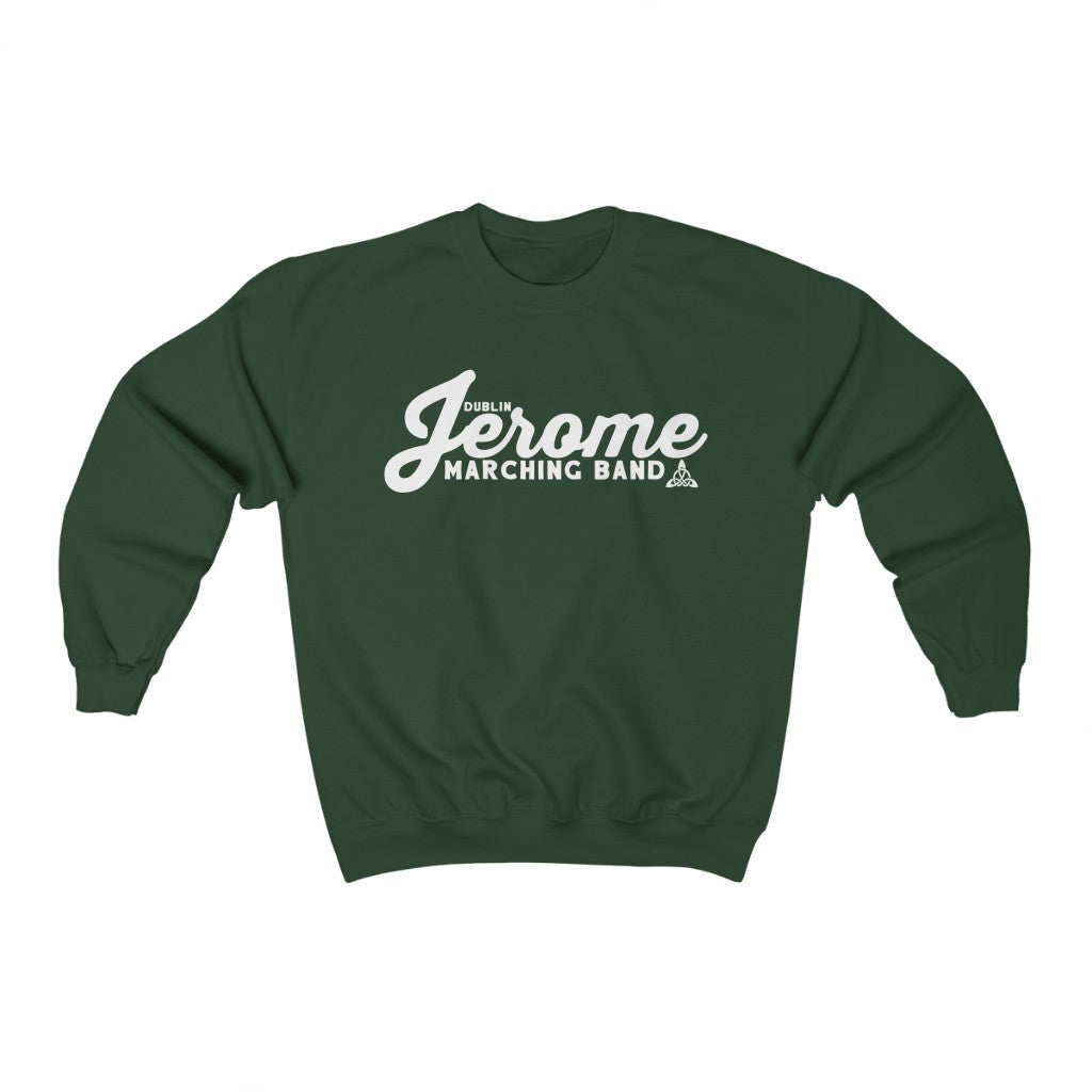 Dublin Jerome Marching Band Script Super Soft Crewneck Sweatshirt