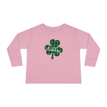 Load image into Gallery viewer, Dublin Shamrock Toddler Long Sleeve Tee
