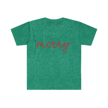 Load image into Gallery viewer, Merry Script Softstyle T-Shirt

