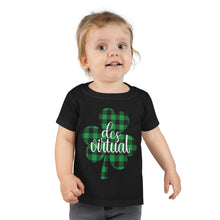 Load image into Gallery viewer, DCS Virtual Plaid Shamrock Toddler Tee
