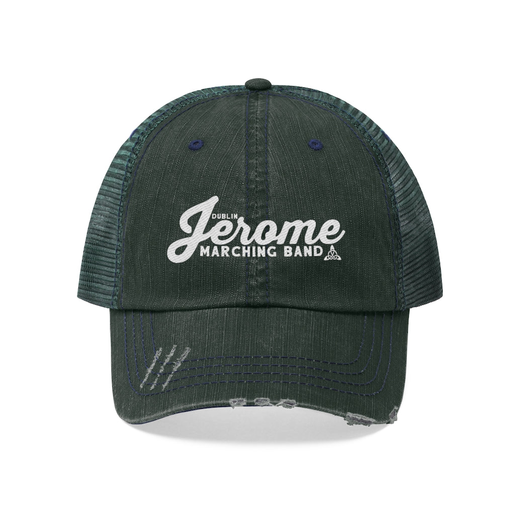Dublin Jerome Marching Band Script Embroidered Trucker Hat