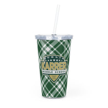 Load image into Gallery viewer, Karrer Plastic Tumbler with Straw
