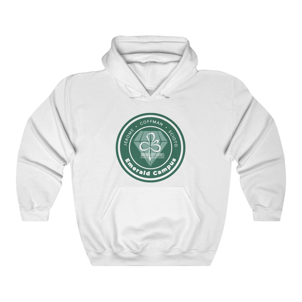 Emerald Campus Logo Hooded Sweatshirt