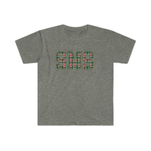 Load image into Gallery viewer, Sells Holiday Plaid ADULT Super Soft T-Shirt
