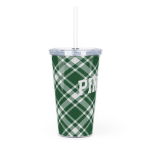 Load image into Gallery viewer, Pinney Plastic Tumbler with Straw
