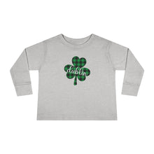 Load image into Gallery viewer, Dublin Shamrock Toddler Long Sleeve Tee
