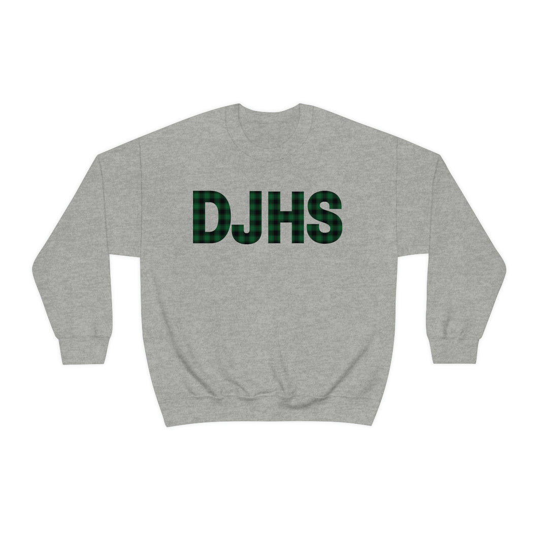 Jerome Plaid DJHS ADULT Crewneck Sweatshirt