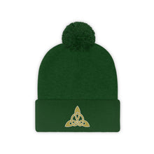 Load image into Gallery viewer, Grizzell Embroidered Pom Beanie
